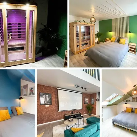 Superbe Appartement-sauna-cinema-parking-gare Amiens