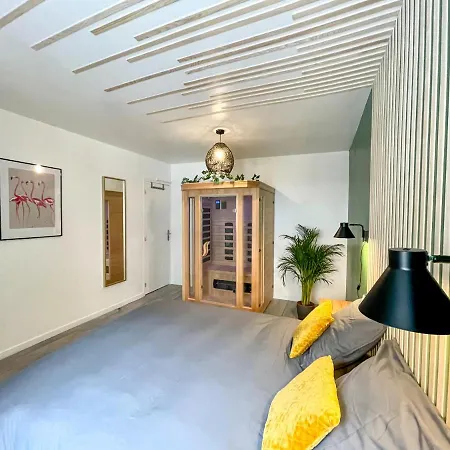 Superbe Appartement-sauna-cinema-parking-gare *